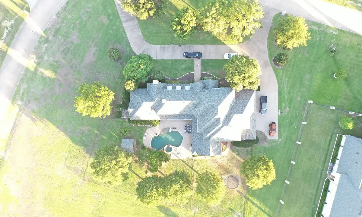 New shingle roof installation on a home in Old Westbury